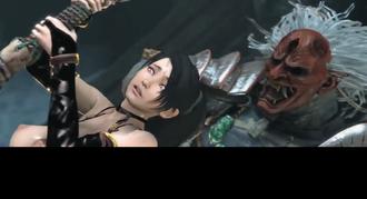  【3D】丽萨惨遭巨屌异种奸 