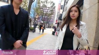 gana-2210 在新宿搭讪到的极品性感美女交涉拍AV摸了几下眼神就开始涣散不断晃动淫乱巨乳